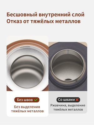 Термос детский с трубочкой, 19 мес